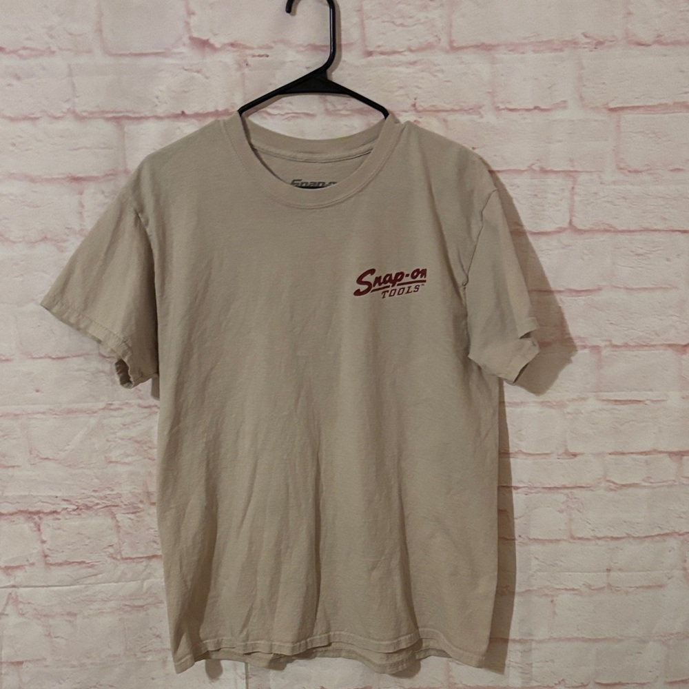 Snap On Tools motorcycle flag t-shirt